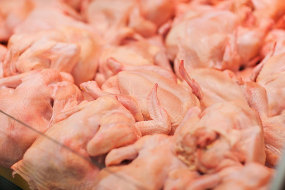 В России падает производство куриного мяса