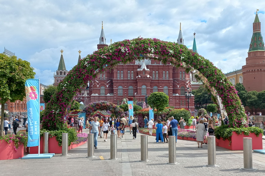 Фестиваль «Цветочный джем» в Москве