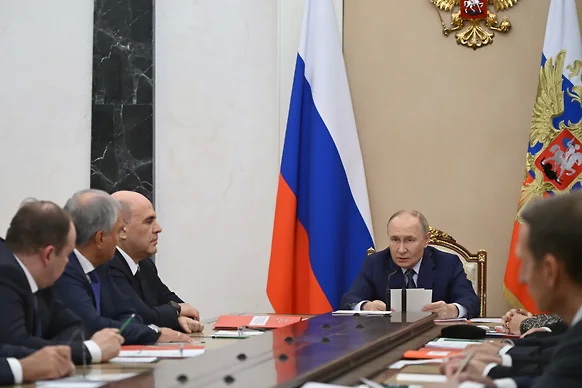 Совещание Президента с постоянными членами Совета Безопасности