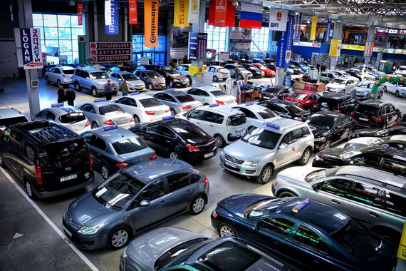 В марте упали продажи новых легковых автомобилей